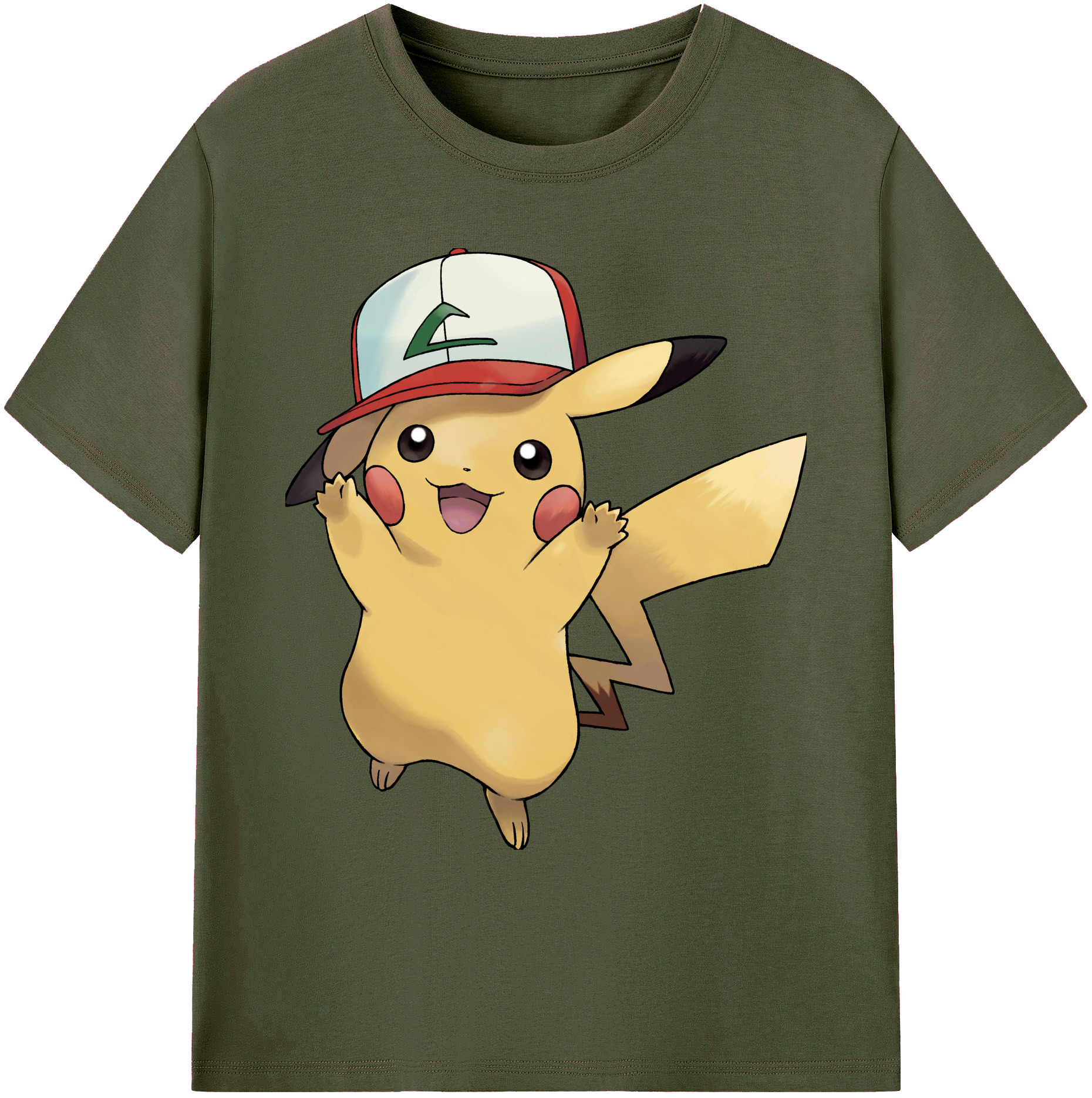 （画像用） ポケットモンスター Pokémon 綿100％ メンズ半袖Tシャツ｜肌触りやわらか＆通気性